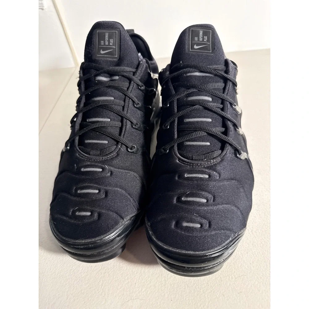 Nike Air VaporMax Plus Triple Black Mens Running Shoes 924453-004 Size 13 - Picture 10 of 10